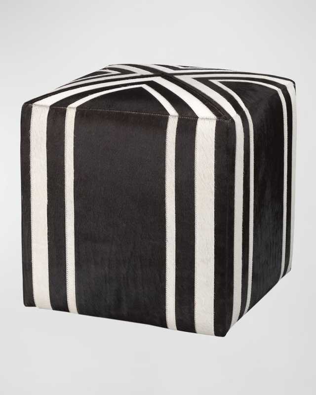 Nantucket Criss-Cross Ottoman